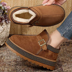 Botines de Plataforma Gruesa | Ante Sintético | Mujer