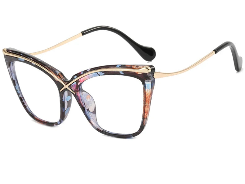 Gafas de Ojo de Gato Contra Luz Azul Elegancia de Tendencia Tico