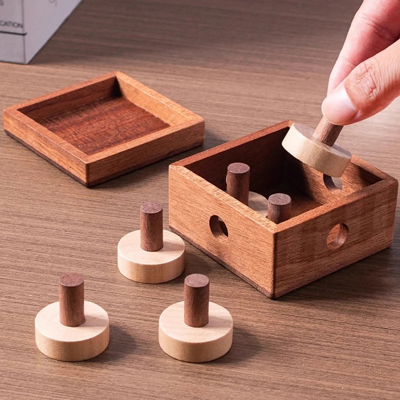 Caja de rompecabezas de madera para rizar imposible, rompecabezas muy difícil, juegos lógicos, juguetes educativos para niños y adultos, regalos novedosos