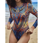 Rashguard de Playa Estampado | Protección UV | Mujer | Vacaciones