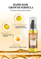 Aceite de Batana natural para hombres y mujeres, crecimiento rápido del cabello, aceite de Batana puro, nutre el cabello brillante, cuidado saludable, antipérdida de cabello