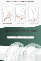 Protectores de talón de GEL para mujer, cojín de silicona, productos para el cuidado de los pies, almohadillas antideslizantes para tacones altos, plantillas de tamaño ajustable, 1 par