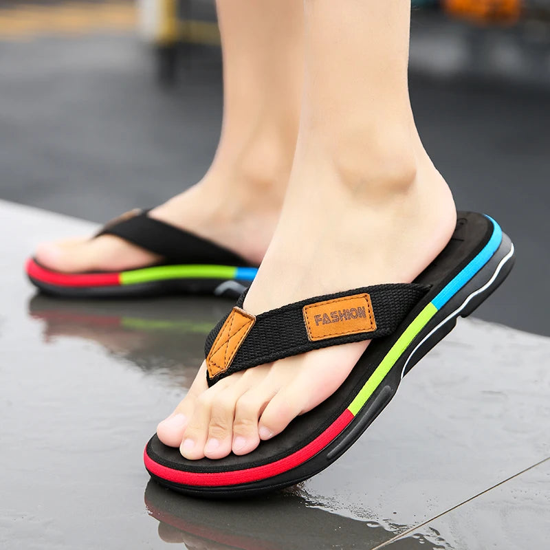 Chanclas Verano Hombre Antideslizantes Playa | Estilo Urbano Alta Calidad Ligeras