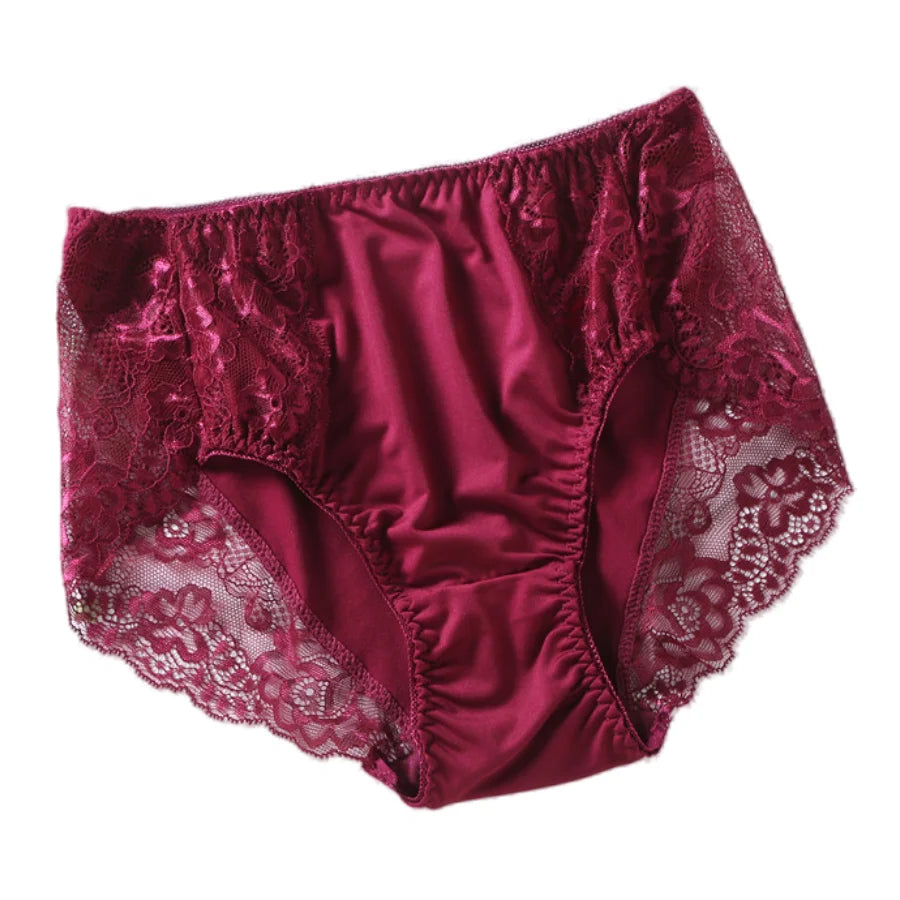 Bragas de Encaje Cintura Alta | Talla Grande 7XL