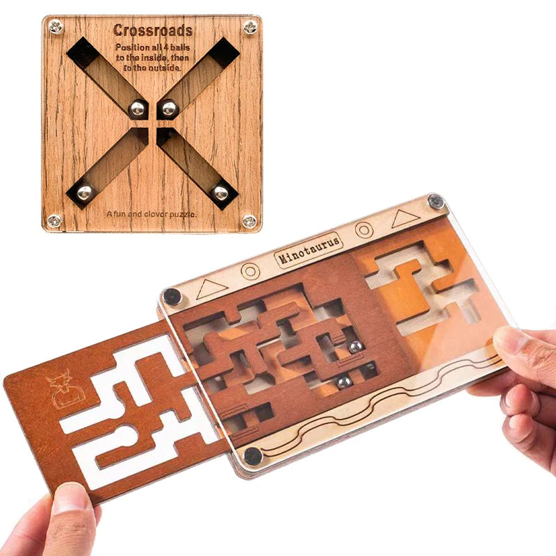 Laberinto de Madera de Alta Dificultad | Desafío Mental para Adultos y Niños | Ticotrendy