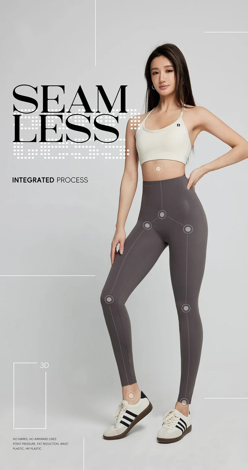 Leggings Piel Tiburón Shaping | Levantador Glúteos Micro Presión | Adelgazamiento Fitness P-V | Ticotrendy