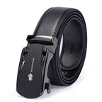 Luxury Brand Business Belt Men Top Quality Genuine Leather Waist Strap Black Male Simple Automatic Buckle Jeans Belts for Men