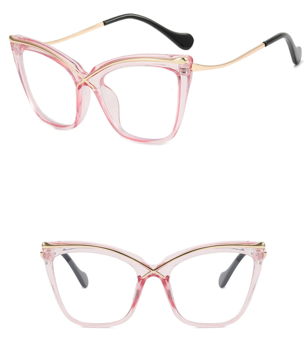 Gafas de Ojo de Gato Contra Luz Azul Elegancia de Tendencia Tico