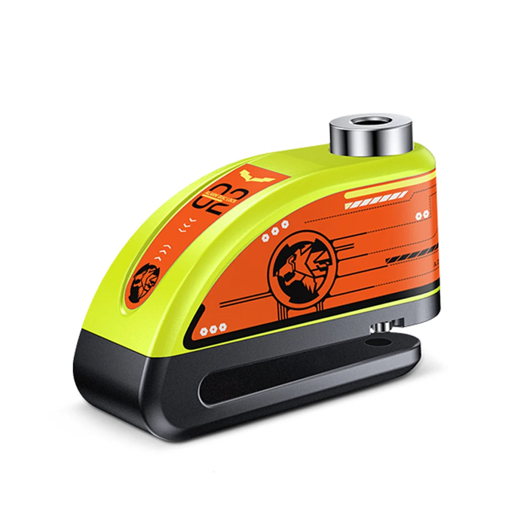 Candado de Disco para Motocicleta | Alarma de 120dB e Impermeable  | Ticotrendy