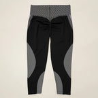 Pantalones Deportivos para Mujer | Mallas Yoga Sin Costuras | Contraste de Color y Hiplift | Tico Trendy