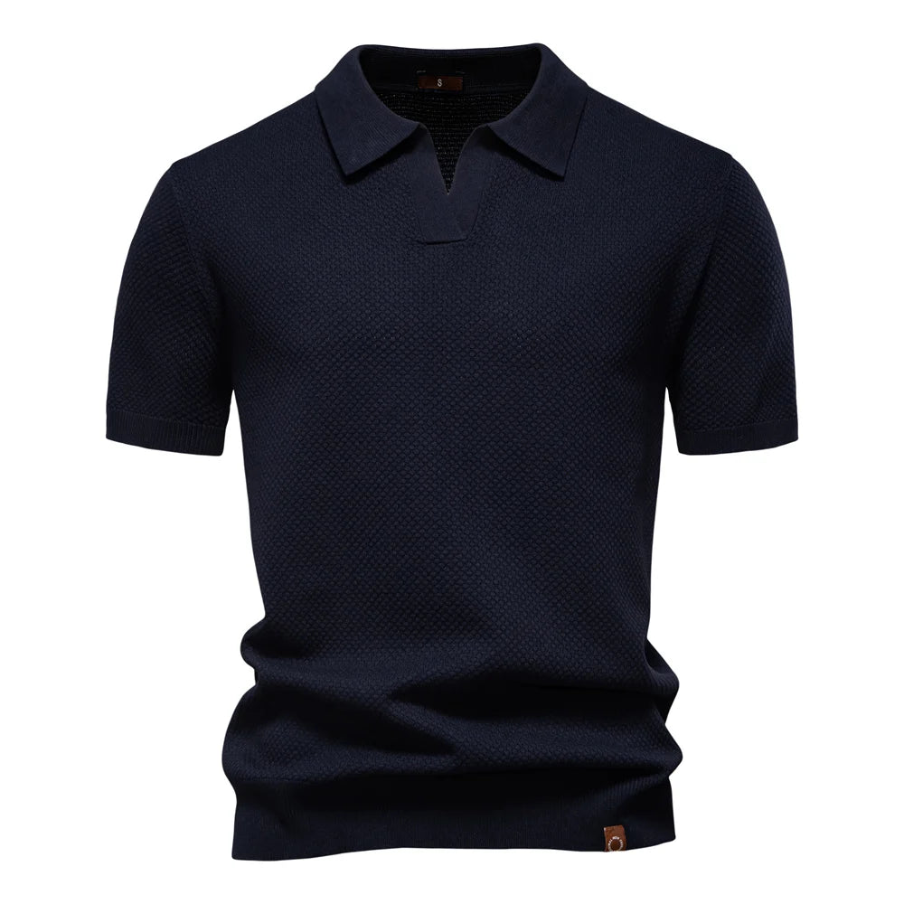 Polo Transpirable Elástico Hombre | Manga Corta Ligero Verano | Tallas S-XXL | Tico Trendy