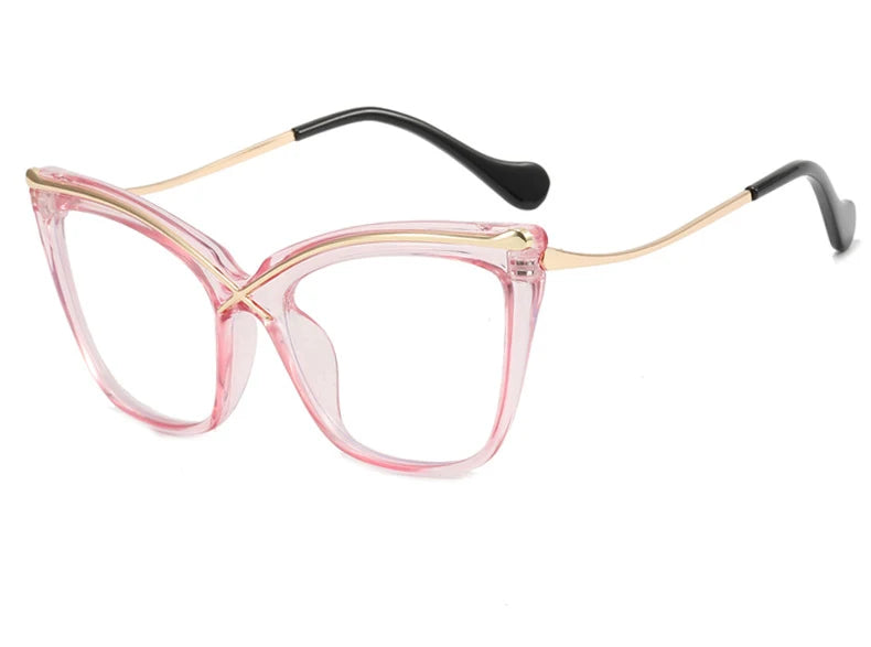 Gafas de Ojo de Gato Contra Luz Azul Elegancia de Tendencia Tico