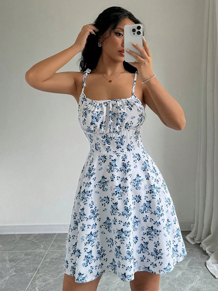 Vestido Elegante Floral | Tirantes Finos