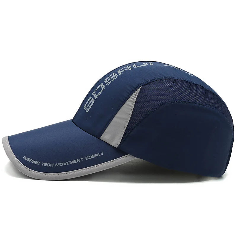 Gorra Béisbol Malla Fina Secado Rápido Transpirable | Deporte Viaje Escalada Unisex