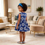 Vestido Algodón Lazo con Pañuelo Bebé Niña | Tallas XS-XXL | Tico Trendy