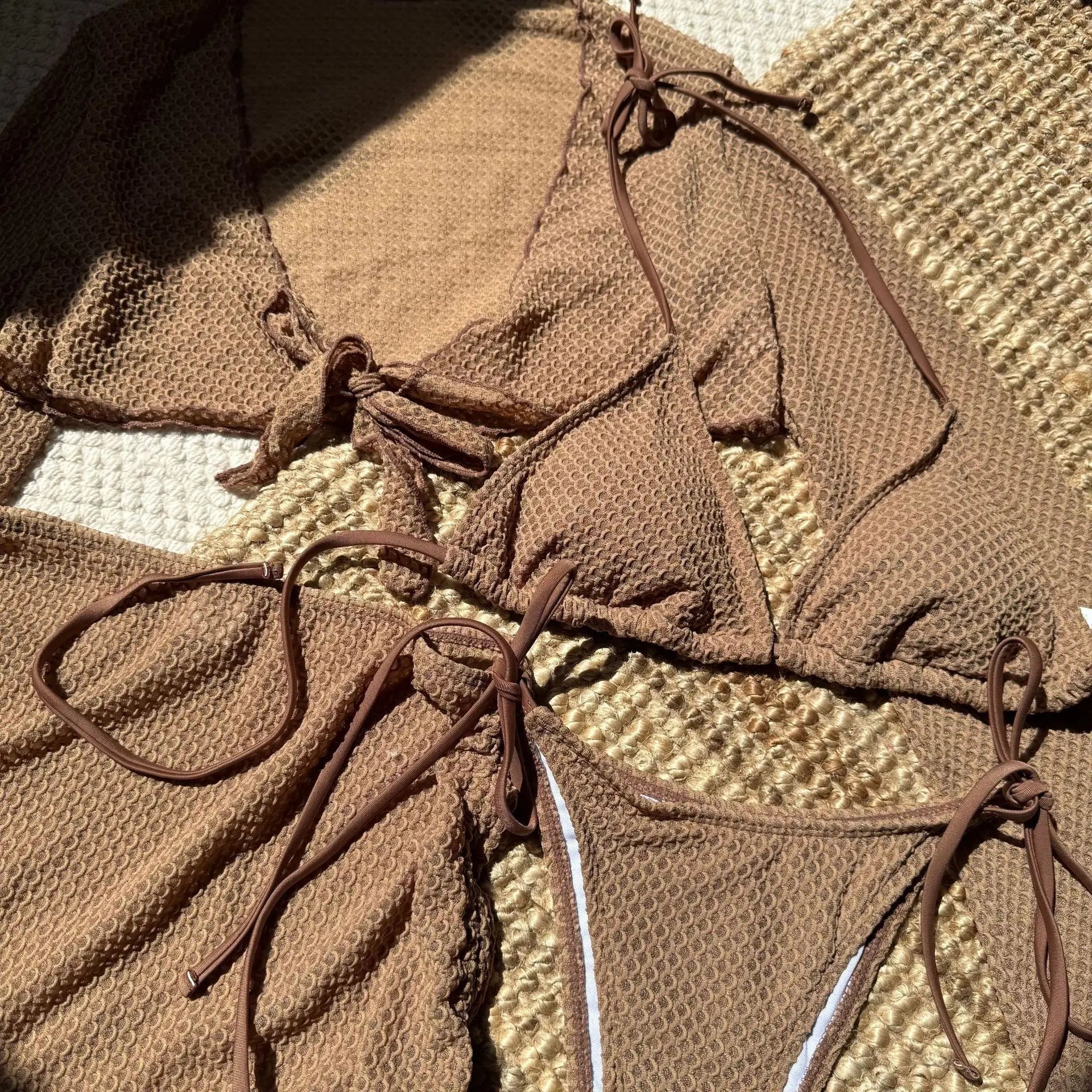 Conjunto de 4 Piezas para Playa - Outfit Completo Pura Vida