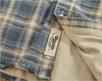 Camisa Casual Hombre | Cuadros Tartán | Algodón Puro | Manga Corta | Ticotrendy Costa Rica