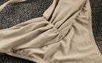 Bikini Dividido con Cuerda de Corbata - Estilo de Tres Puntos