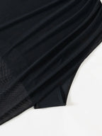 Bikini de Malla con Cordón 2025 | Una Pieza | Color Sólido