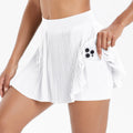 Falda Tenis Plisada Antiexposición Mujer | Ticotrendy Ropa Deportiva Bádminton Golf Estilo