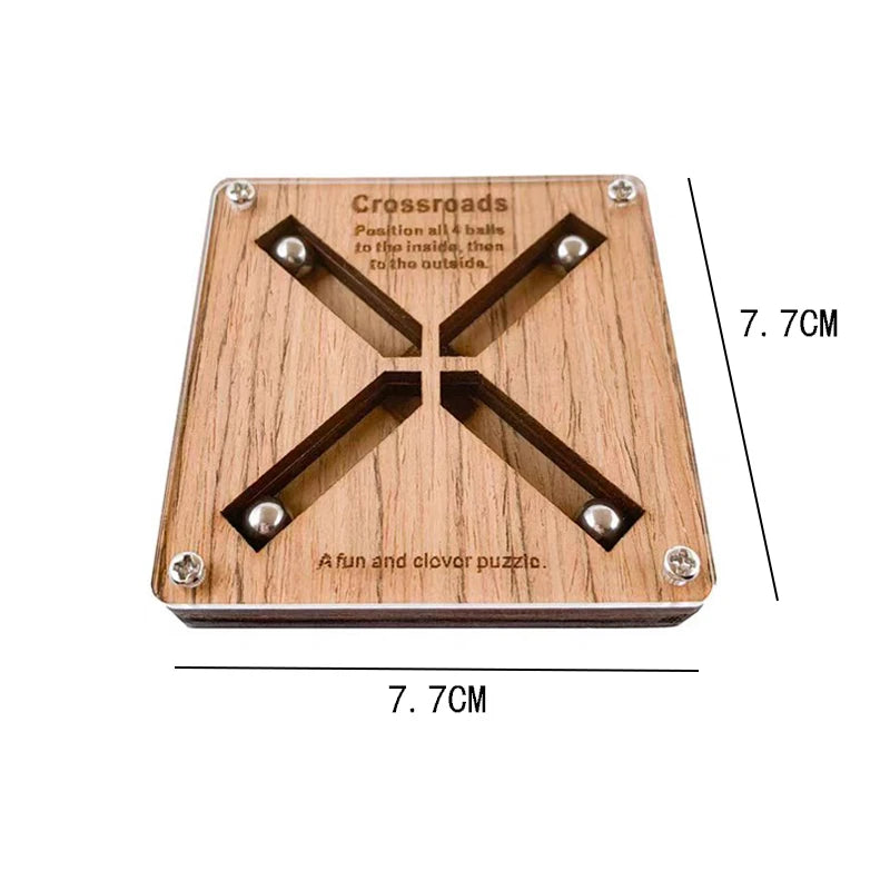 Rompecabezas IQ de Boutique, juegos de Fitness cerebral, rompecabezas para adultos y niños, juguetes educativos para la mente, regalos sorpresa, Idea creativa