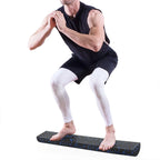 Rodillo de masaje semicircular para Yoga, rodillo de espuma semicircular de alta densidad, camilla trasera de 30cm, multifunción para gimnasio en casa