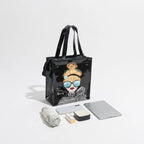 Monederos de compras de PVC a la moda, bolso de compras reutilizable de gran capacidad para mujer, bolso de playa ecológico impermeable