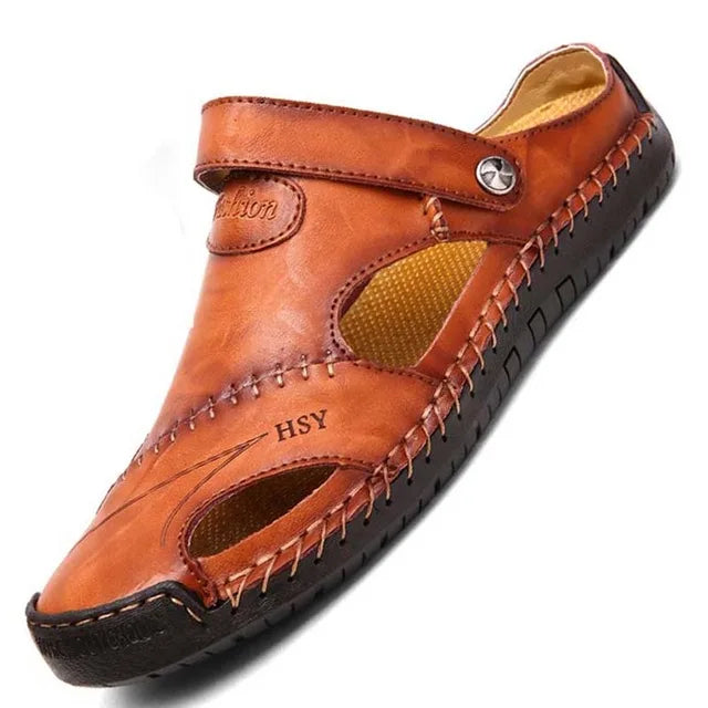 Sandalias Romanas Hombre Ticotrendy Cuero Artificial Transpirables Playa Aire Libre | Clásicos