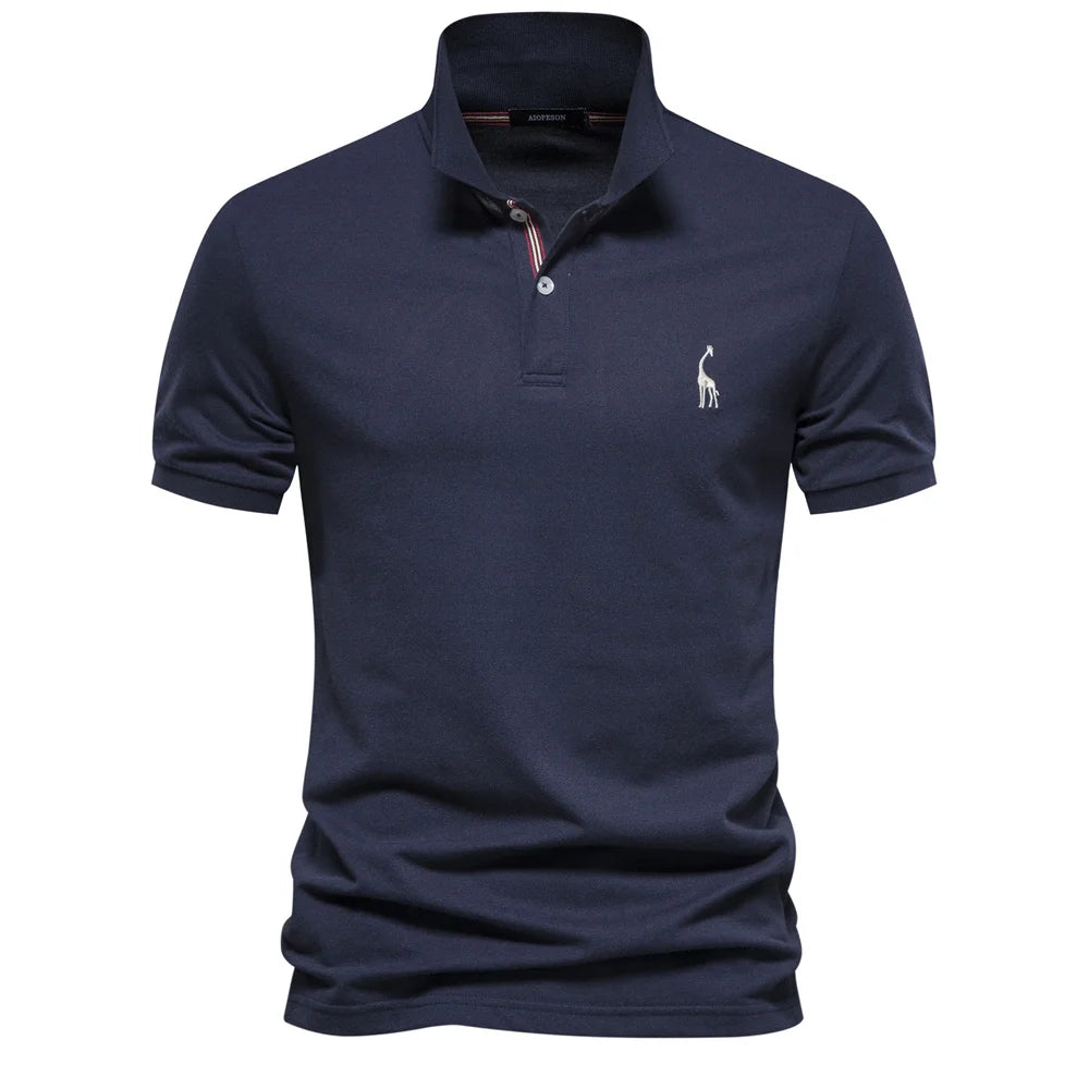 Polo Algodón Color Sólido Hombre | Manga Corta Verano | Tallas S-XXL | Tico Trendy