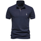 Polo Algodón Color Sólido Hombre | Manga Corta Verano | Tallas S-XXL | Tico Trendy