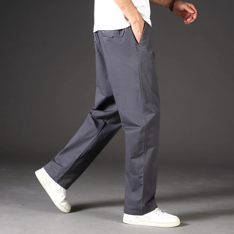 Pantalones Cargo para Hombre | Ajuste Relajado | Colores Negro y Caqui | Ticotrendy