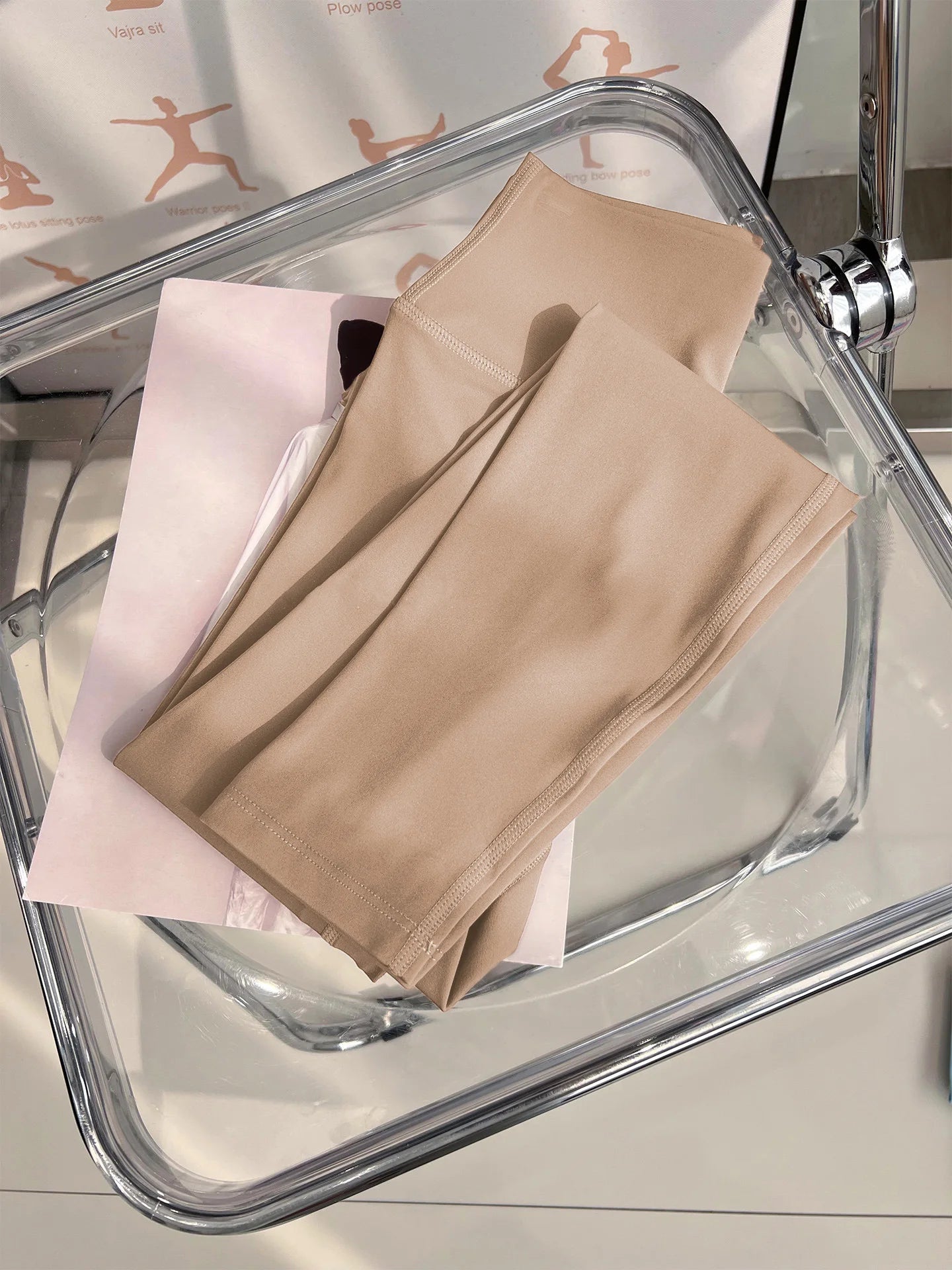 VEQKING Leggings Deportivos de Cintura Alta para Mujer, Efecto Segunda Piel, Secado Rápido, para Gimnasio, Correr, Elásticos, Sólidos, Trajes de Entrenamiento