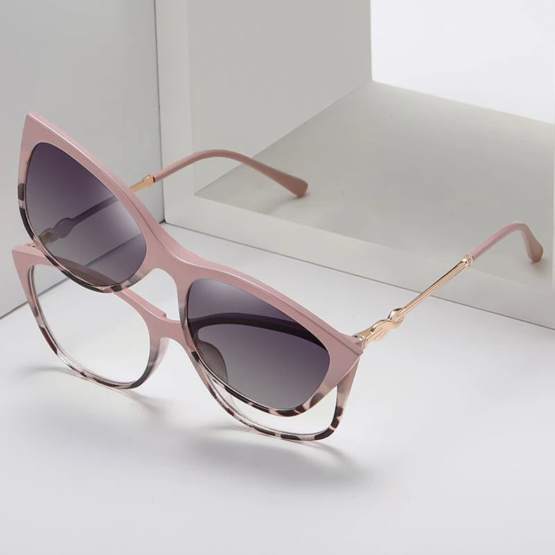Gafas con Clip Magnético Anti Luz Azul Polarizadas