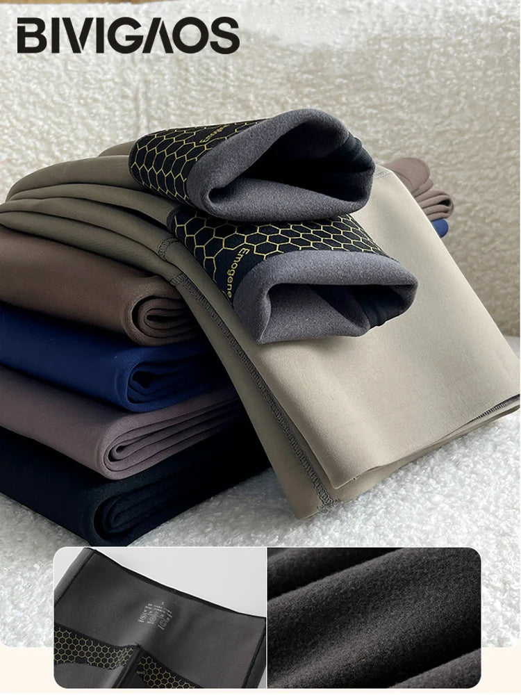 Leggings Térmicos Tiburón Polar Fino | Slim Fit Cintura Alta | Glúteos Sin Costuras Sexy