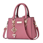 Bolso de Hombro de Gran Capacidad de PU con Bolsillo Abierto para Mujer