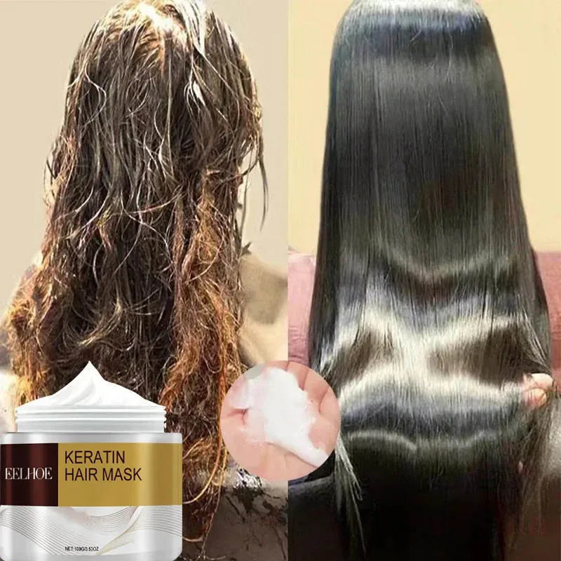Membrana para el cabello, reparación Natural, mascarilla para el cabello, previene la sequedad, reparación de extremos divididos, daño, enredos de Frizz, productos para el cuidado del cabello suave y liso