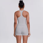Conjunto Deportivo Mujer 2 Piezas | Sujetador Y Mallas Cintura Alta | Gym Yoga