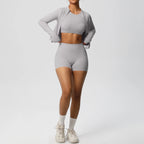 Mono Deportivo Corto Mujer | Alta Elasticidad | Gym Yoga Running