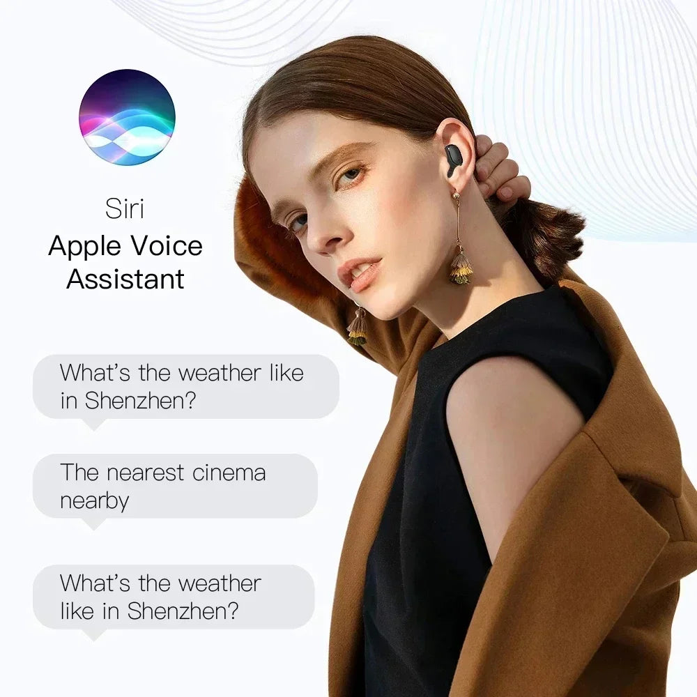 Auriculares inalámbricos Bluetooth E6S TWS auriculares Bluetooth auriculares inalámbricos auriculares con cancelación de ruido con micrófono