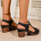 Sandalias de Mujer 2025 | Plataforma, Tacón Grueso y Estilo Gladiador