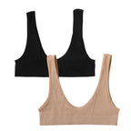 Top Tubo Encaje | Bralette Sin Costuras | Almohadillas Extraíbles | Ticotrendy