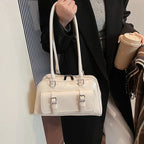 Bolsos De Mano Vintage De Lujo Mujer Elegantes De Piel Sintética