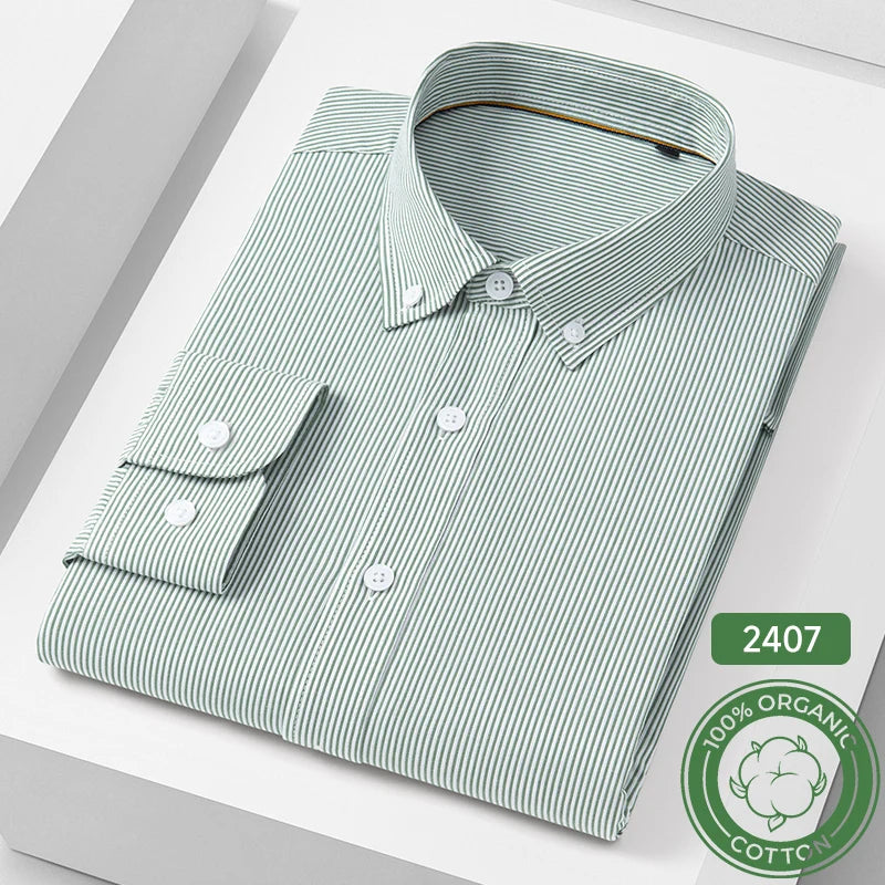 Camisa Rosa Pata de Gallo | 100% Algodón | Ajuste Formal | Top Clásico Hombre  | Ticotrendy