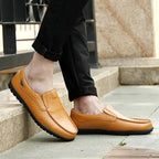 Zapatos Piel Genuina Hombre ∣ Transpirables Conducción ∣ Talla 37-46