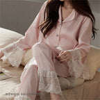 Pijama Elegante Corte Francés con Encaje