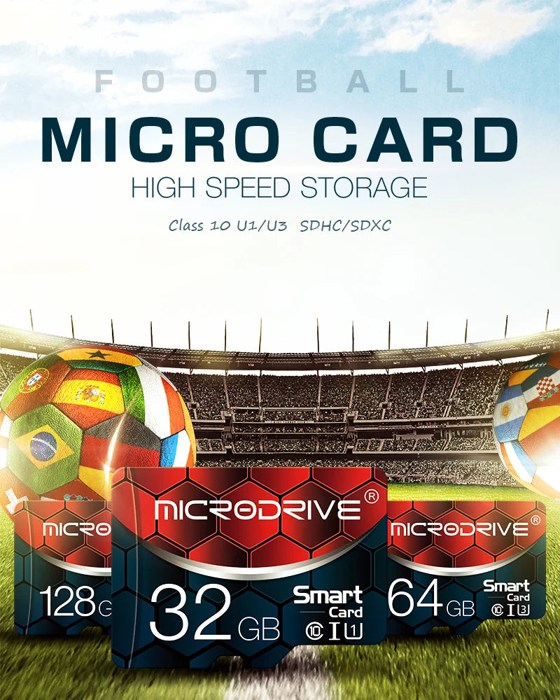 Tarjeta Micro SD Color Rojo | Clase 10 U3 V10 | Garantía 3 Años | Ticotrendy