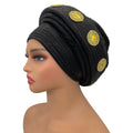 Turbante Africano de Moda para Mujer, Autogele