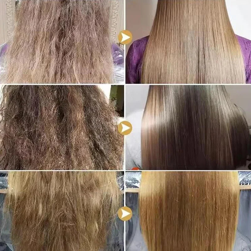 Cápsula de vitamina para el cabello, aceite de queratina, restaura el cuidado del cabello suave, suave y brillante, nutre, repara el cabello dañado, productos de tratamiento para dividir
