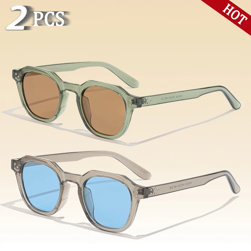 Gafas de Sol Polarizadas CATERSIDE | Montura Poligonal TR90 Ultraligera | UV400