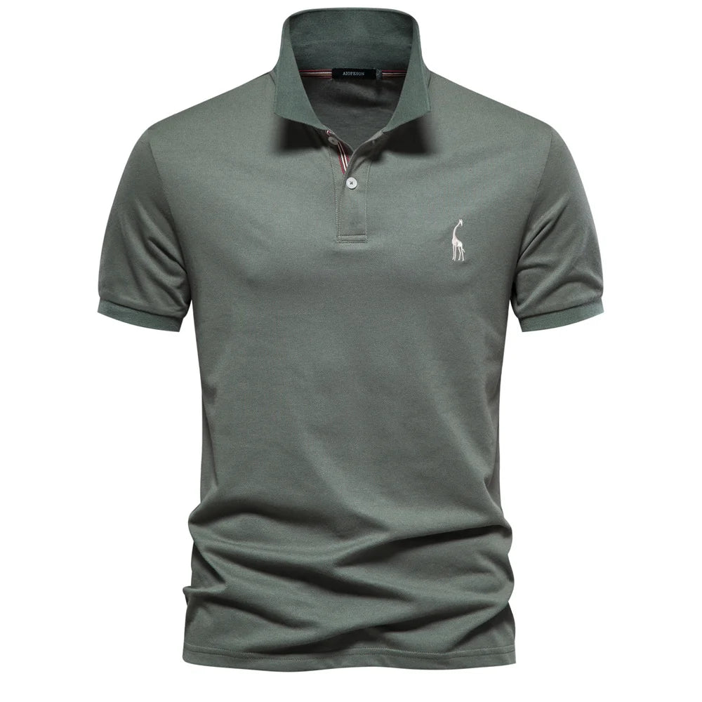 Polo Algodón Color Sólido Hombre | Manga Corta Verano | Tallas S-XXL | Tico Trendy